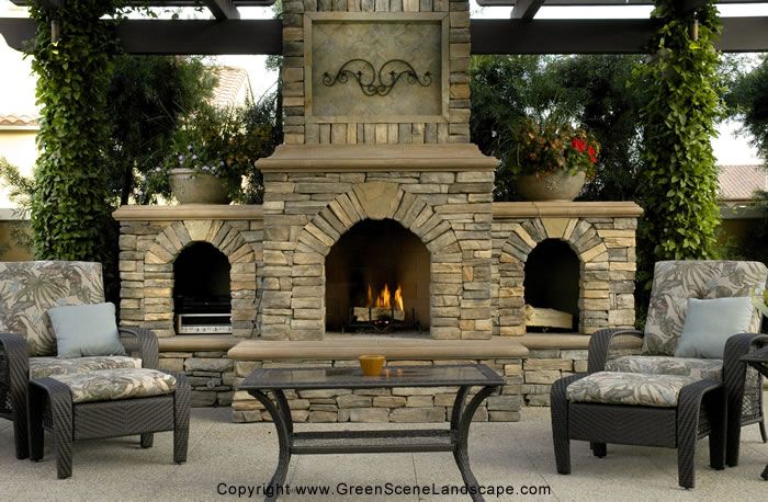 Outdoor Fireplace Backyard Fireplace Designs and Ideas The ... -   Outdoor Fireplace Ideas