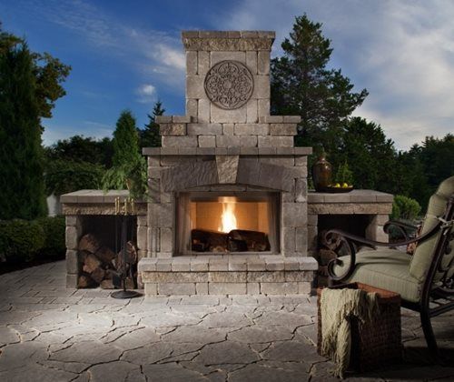 Outdoor Fireplace Cost -   Outdoor Fireplace Ideas