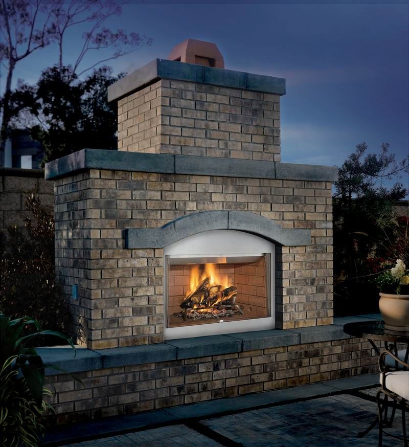 Laredo Outdoor Wood Burning Outdoor Fireplace S36 Outdoor Fireplaces ... -   Outdoor Fireplace Ideas