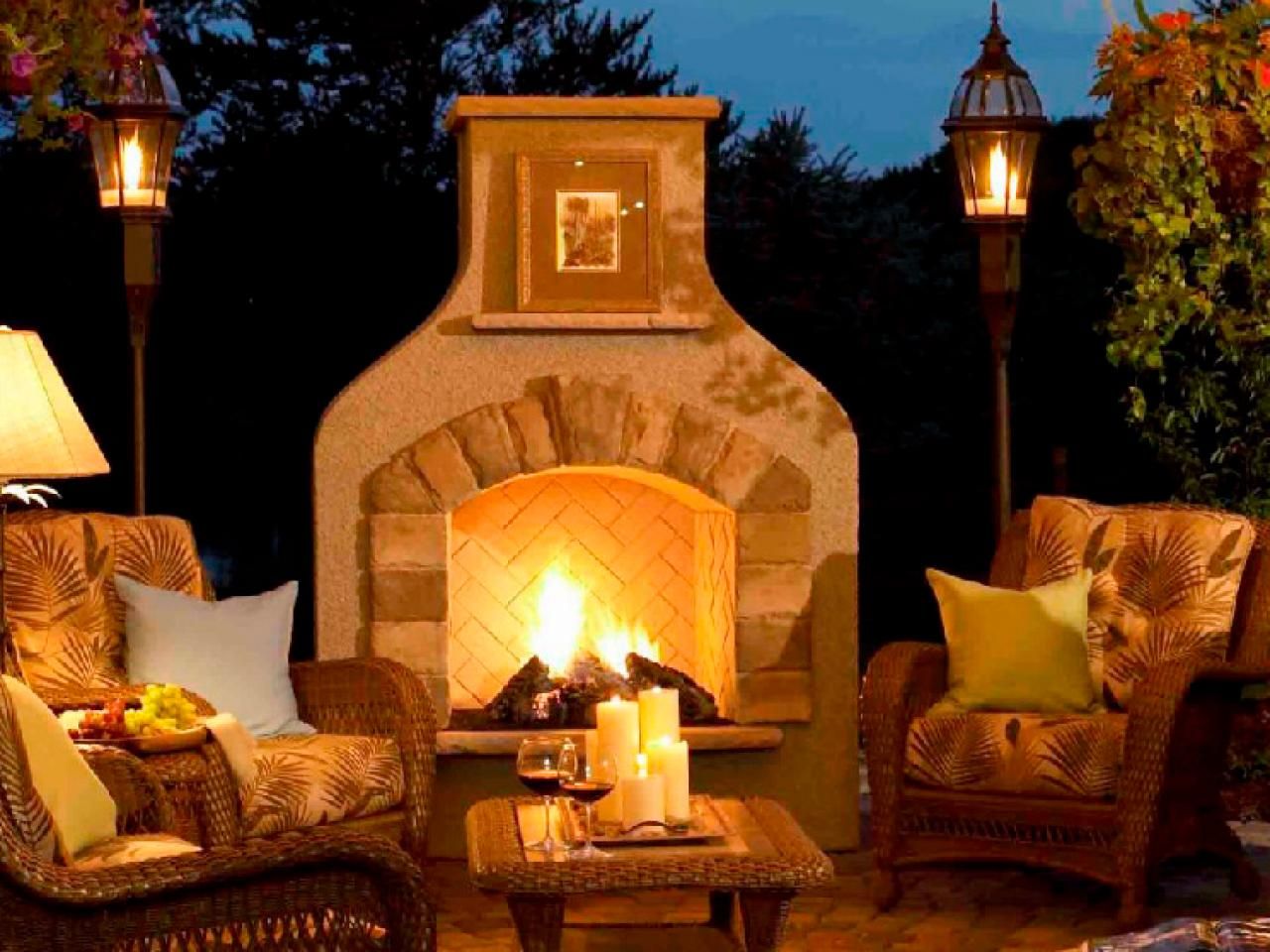 Outdoor Fireplace Design Ideas -   Outdoor Fireplace Ideas