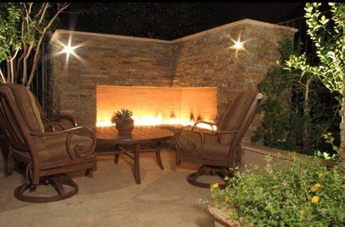 Unique Outdoor Fireplace Designs -   Outdoor Fireplace Ideas