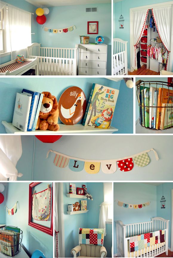 primary colors baby room