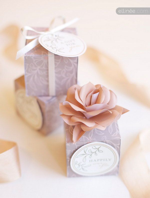 Lavender Rose Gift Box -   DIY Gift Box Ideas