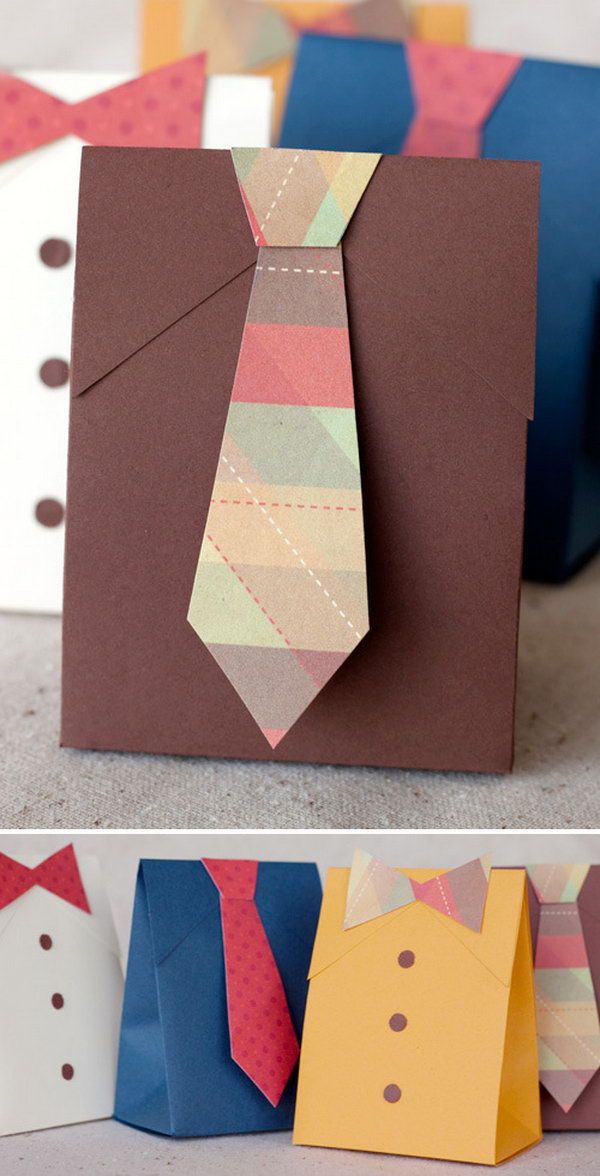 DIY Shirt & Tie Gift Boxes -   DIY Gift Box Ideas