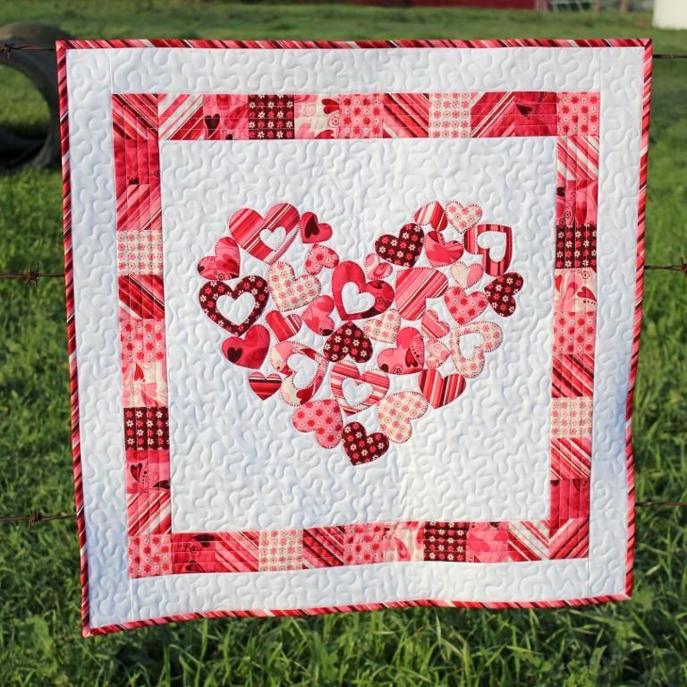 My Valentine Quilt Pattern Pattern -   Quilting patterns