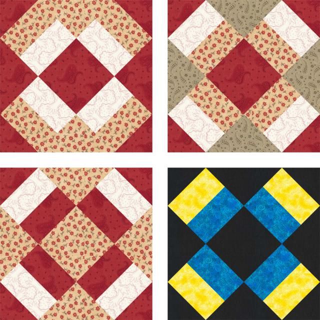 Mother's Dream Quilt Block Examples -   Quilting patterns