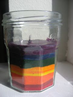 If you see no use for melting crayons to make new crayons, try this crayon wax candle instead. -   How To Reuse Your Broken Things