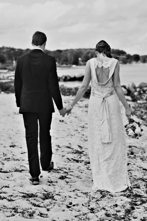 retro beach wedding  |  annelie johansson photography