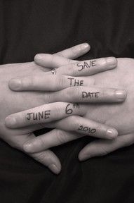 save the date  So cute!