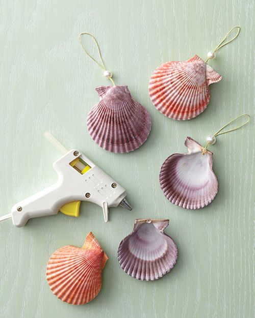 sea shell ornaments