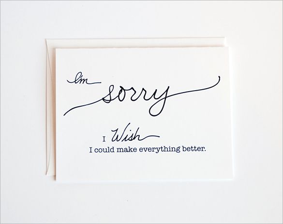 I’m Sorry Sympathy Card Download -   Sympathy cards Ideas
