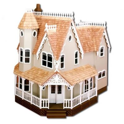 The Pierce Dollhouses: Another Front View -   The Dollhouses