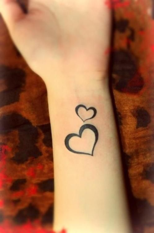 Wrist Tattoos Hearts -   Hearts Tattoos ideas
