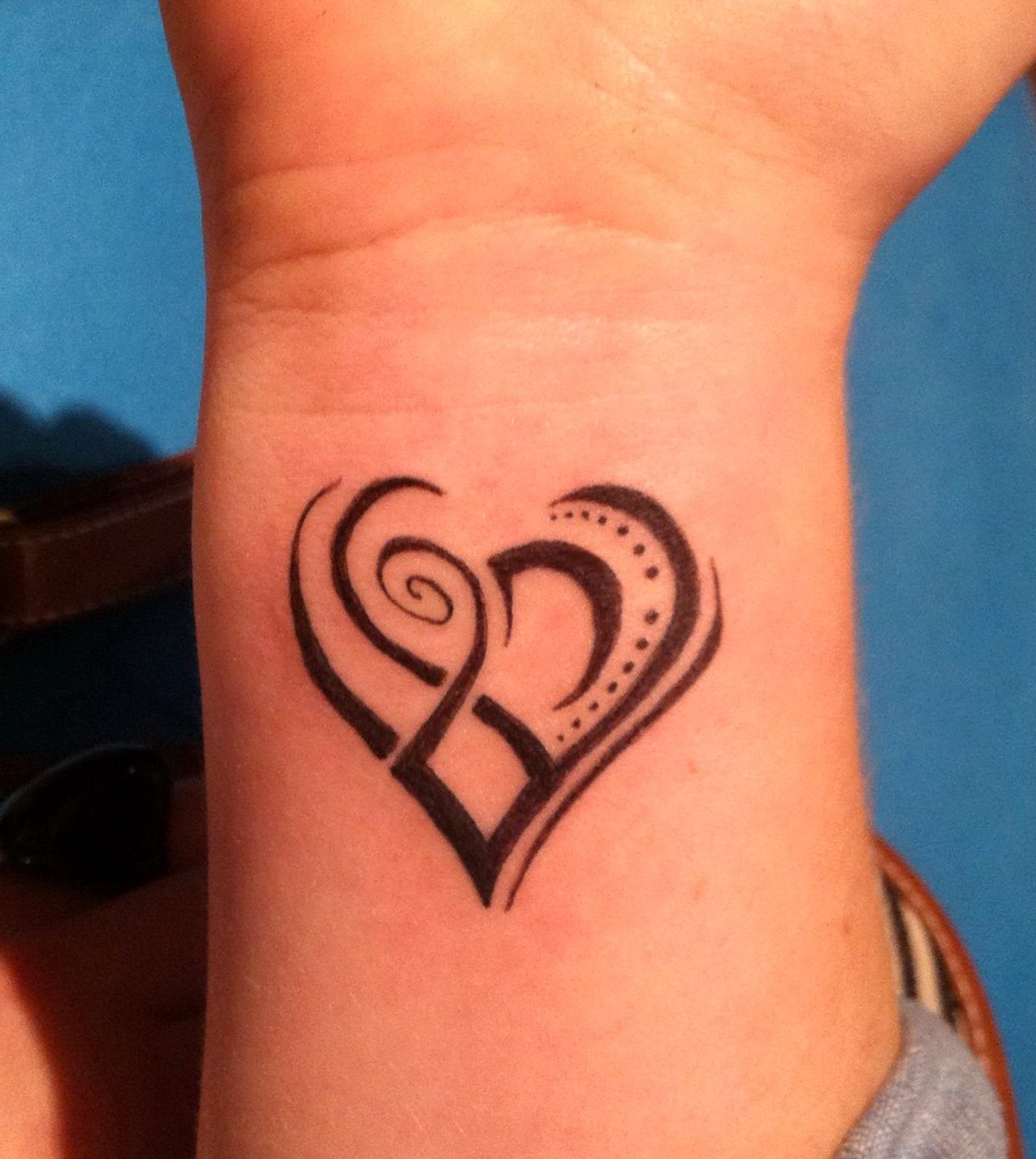 Tribal Tattoos For Women On Wrist -   Hearts Tattoos ideas