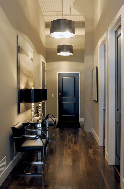 tips for making your house look more expensive… like painting doors black. gre