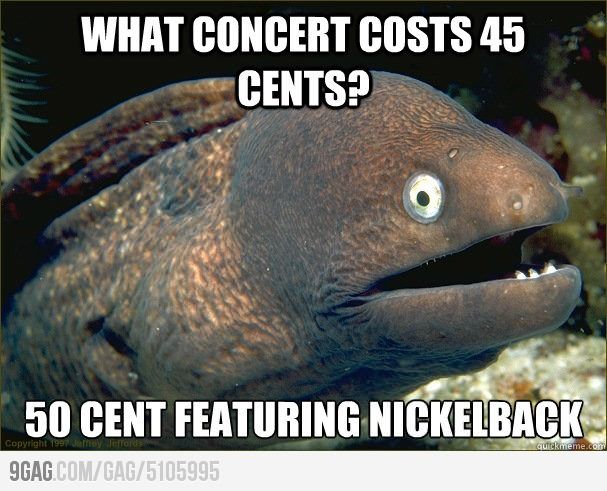 what concert costs 45 cents?