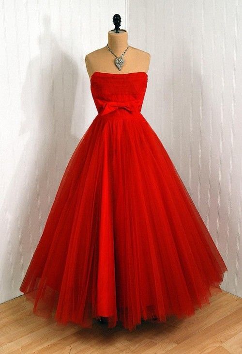 1950's Red Dress