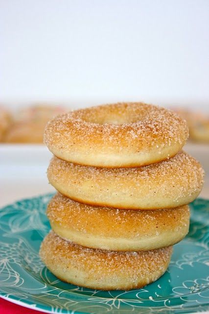 Baked donuts that don't require a donut pan!