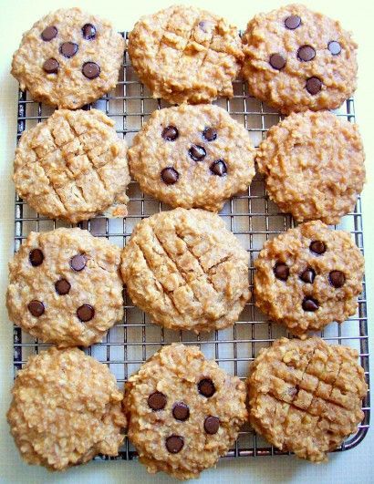 Breakfast cookies. High protein, no flour or processed sugar..(Ingredients: bana
