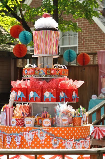 Circus Carnival Party prizes & favors