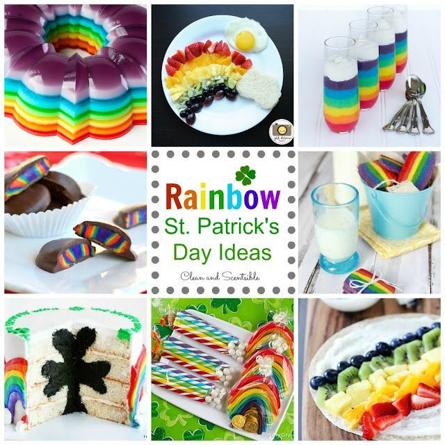Clean & Scentsible: St. Patrick's Day Rainbow Ideas