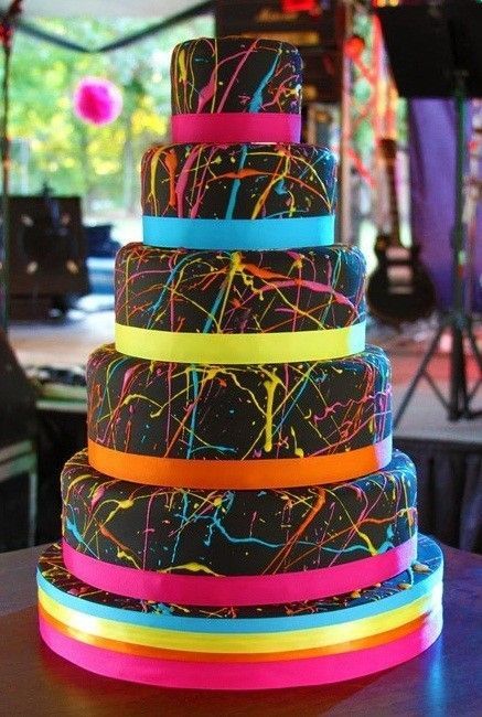 Colorful cakes