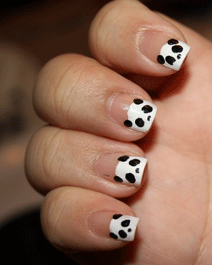 DIY Beauty: Panda Bear Nails