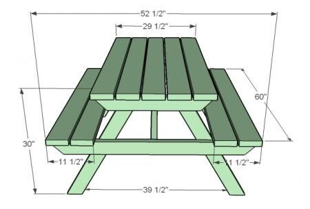 DIY Picnic Table