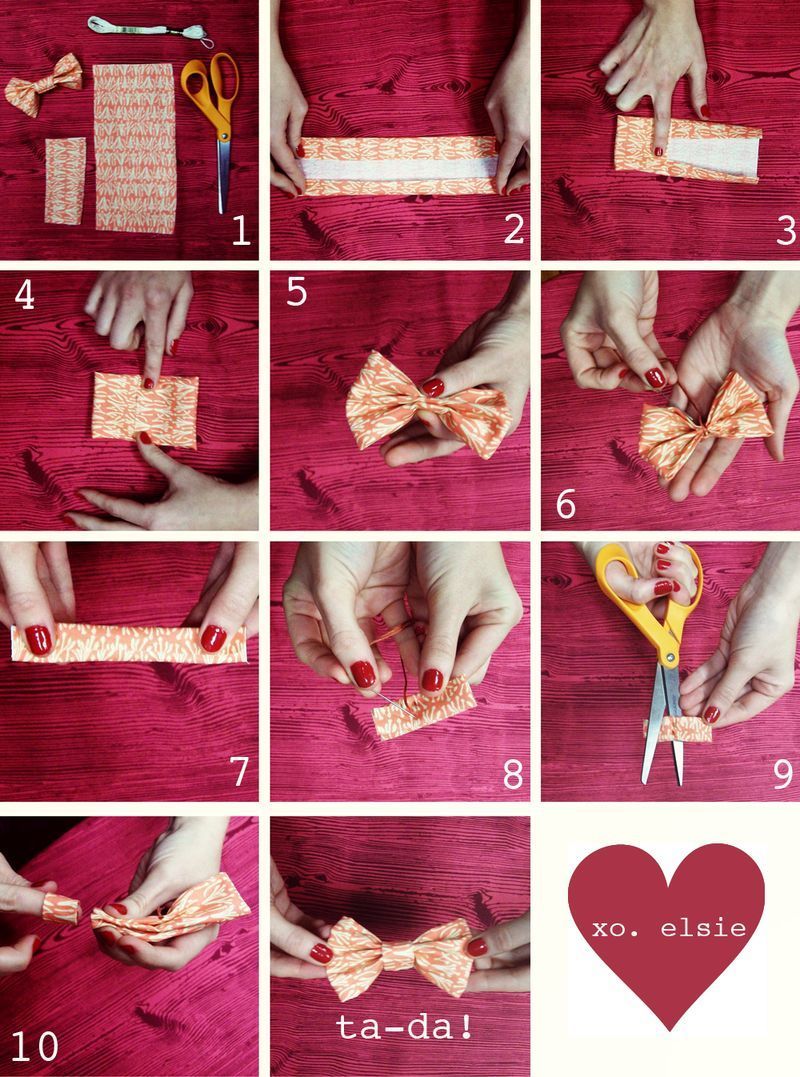 DIY bows bows bows! Nothing says festive like bows. Here's a great tutorial.