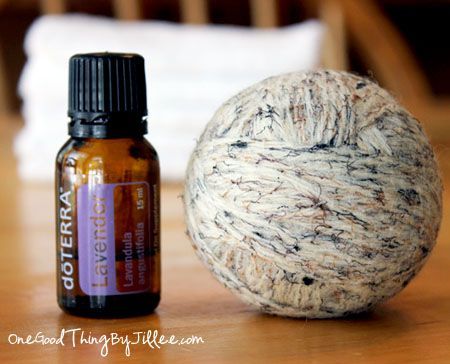 DIY wool dryer balls. Another pinner said:   I make these and haven't used a