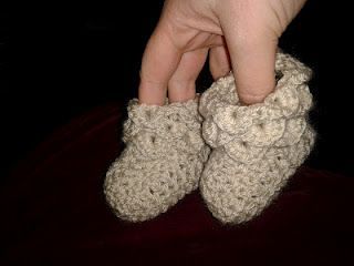 Free Crochet Baby Bootie Pattern