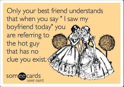 Funny Confession Ecard: Only your best friend understands that when you say &#39