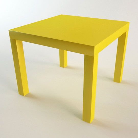 Hacking the IKEA Lack: One Table, Ten Different Ways