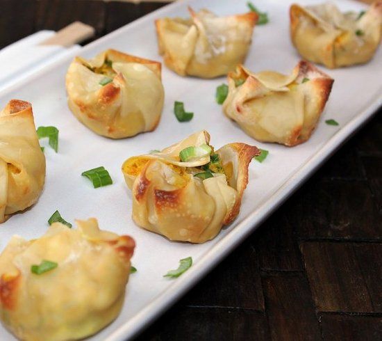 Healthy Baked Crab Rangoon – ONLY 41 CALORIES EACH!