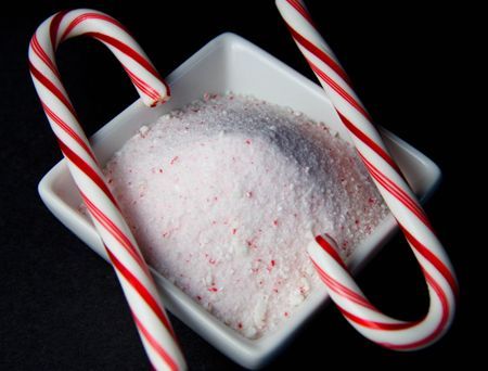 How to make Peppermint Sugar, great for Christmas baking and cocktails.