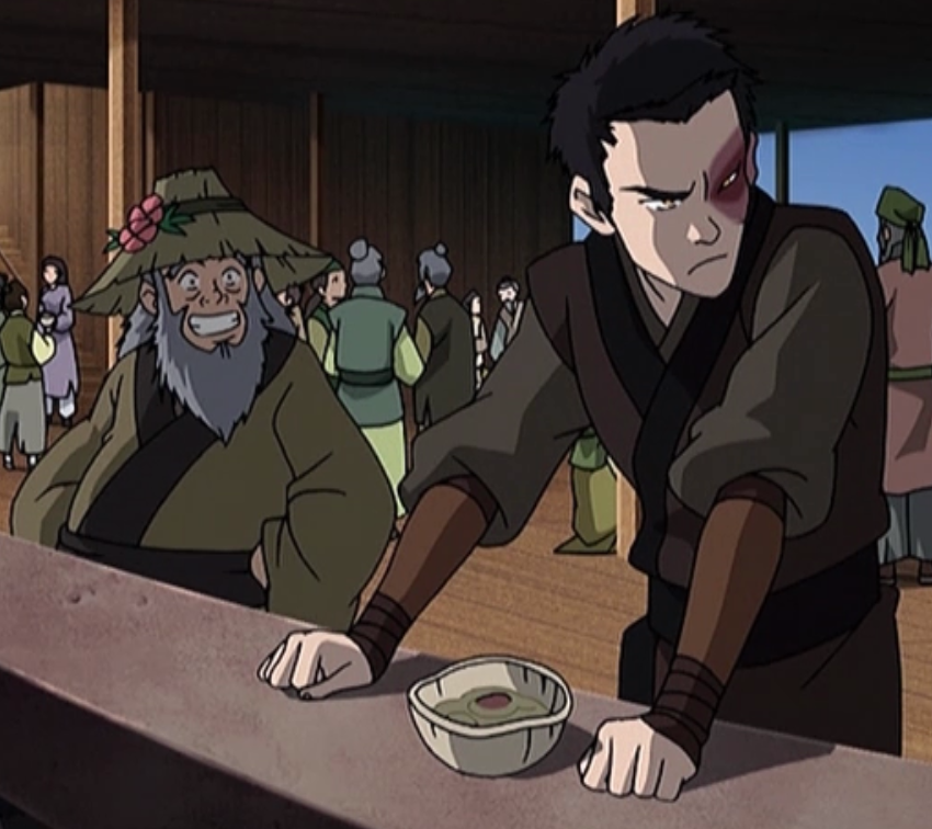 Iroh and Zuko's relationship summed up in one picture hahaha