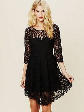 Just picked up this Free People Floral Mesh Lace Dress tonight. Can't wait t