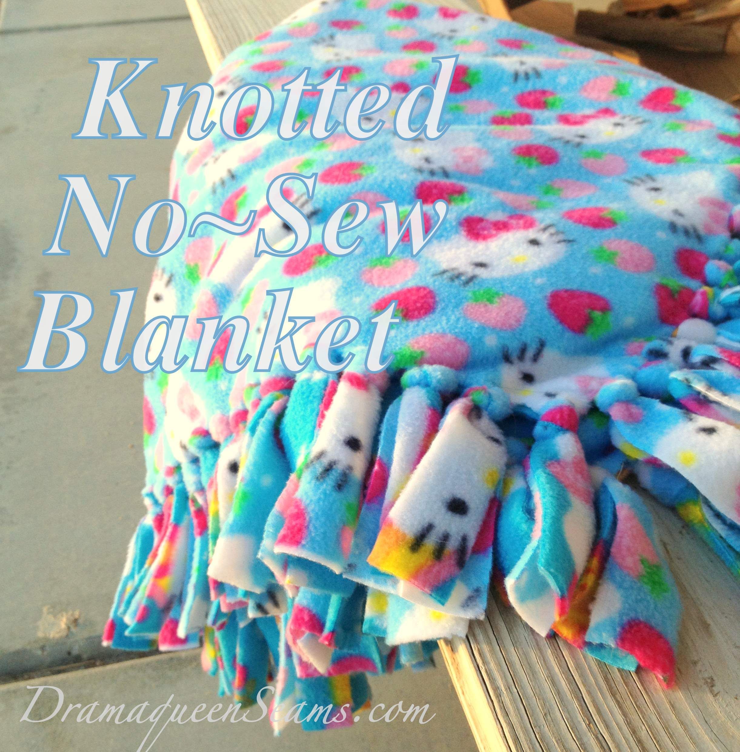 Knotted No~Sew Blanket