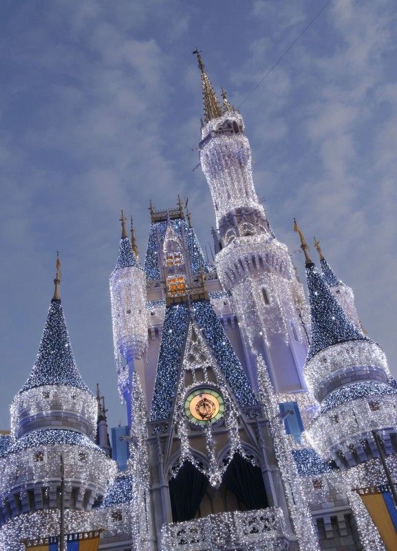 Magical Magic Kingdom icicles!