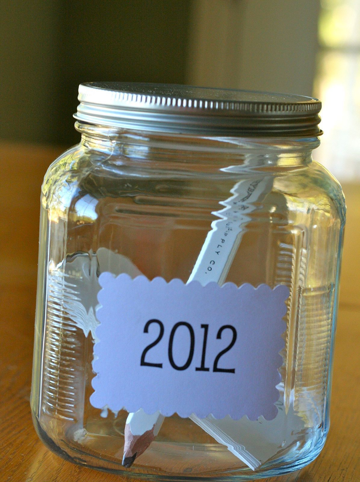 Memory Jar….need to start this in 2013!