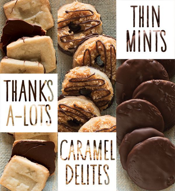 Need some cookies to bring to a party? Try these yummy Girl Scout cookies! Every
