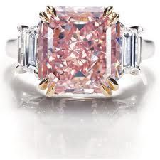Rare Pink-Diamond Engagement Ring from Harry Winston…