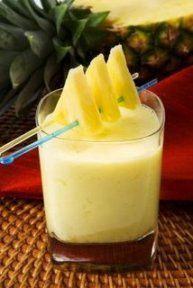 Sunny Hawaiian Smoothie (1 c. orange juice 1 can of crushed pineapple with juice