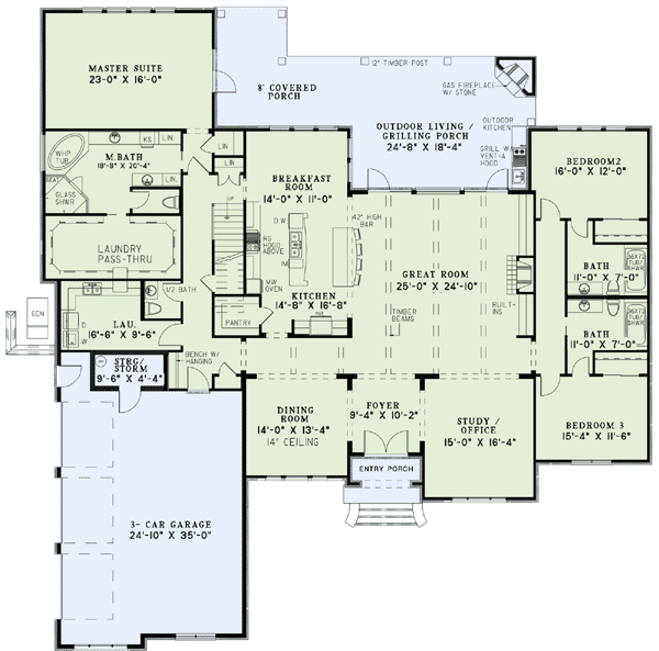 This really is the perfect floor plan!