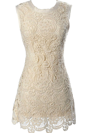 Victorian lace dress $48–perfect for rehearsal dinner!