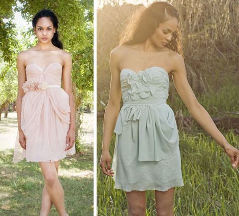 Would make beautiful bridesmaids dresses