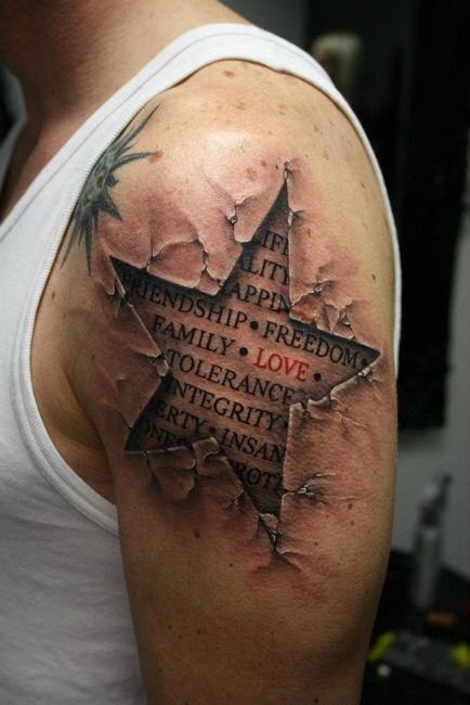 Wow. That's a talented tattoo artist.
