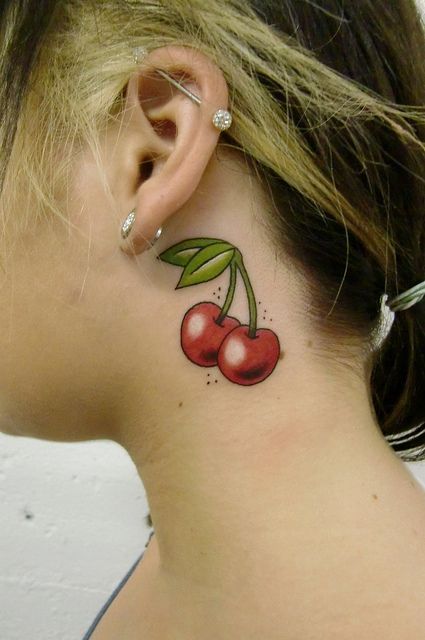 cherry tattoo