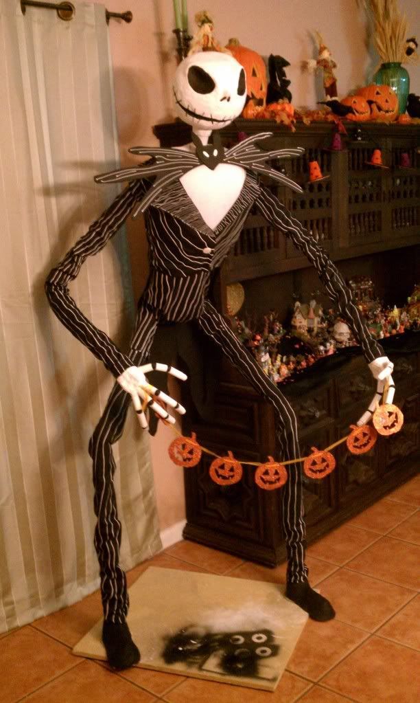 for Stephanie !!! PVC Life Size Jack Skellington…step by step How-to  next yea