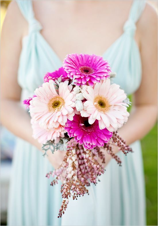 gerbera daisy wedding bouquet